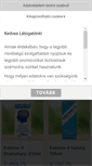 Mobile Screenshot of omega3wellness.hu